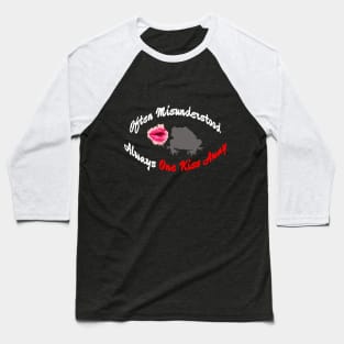 Mad Toad Society - One Kiss Away Baseball T-Shirt